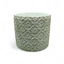 Floreros con Grabado de Flores (4.8" x 4.3") *NO ENVIOS POR CORREO*