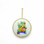 Souvenir de Puerto Rico - Placa de Madera Colgante Redonda (6.4")