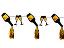 Happy New Year - Champagne Tassel Garland