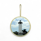 Souvenir de Puerto Rico - Placa de Madera Colgante Redonda (6.4")