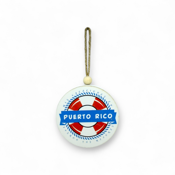 Souvenir de Puerto Rico - Abridor de Botellas de Madera (3.14" × 1")