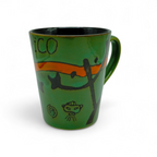 Souvenirs de Puerto Rico - Taza de Cerámica Símbolos Taínos "Puerto Rico"
