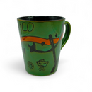 Souvenirs de Puerto Rico - Taza de Cerámica Símbolos Taínos "Puerto Rico"