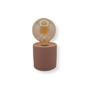 Ceramic LED Lamp - Pink Champagne