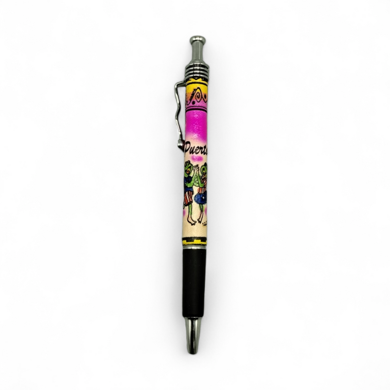 Souvenir de Puerto Rico - Bolígrafos en Piel (Variedad de estilos)