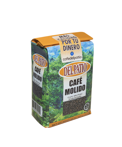 Café Del Patio 100% Puro (Ground Coffee).