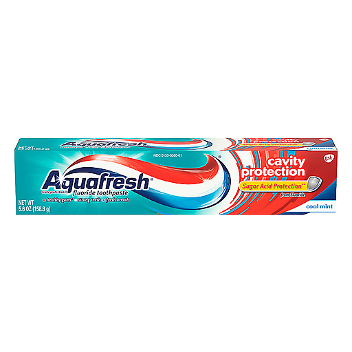 Aquafresh - Fluoride Toothpaste Cavity Protection (Cool Mint) 5.6oz
