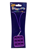 Necklace Bubble Snap - "Square".
