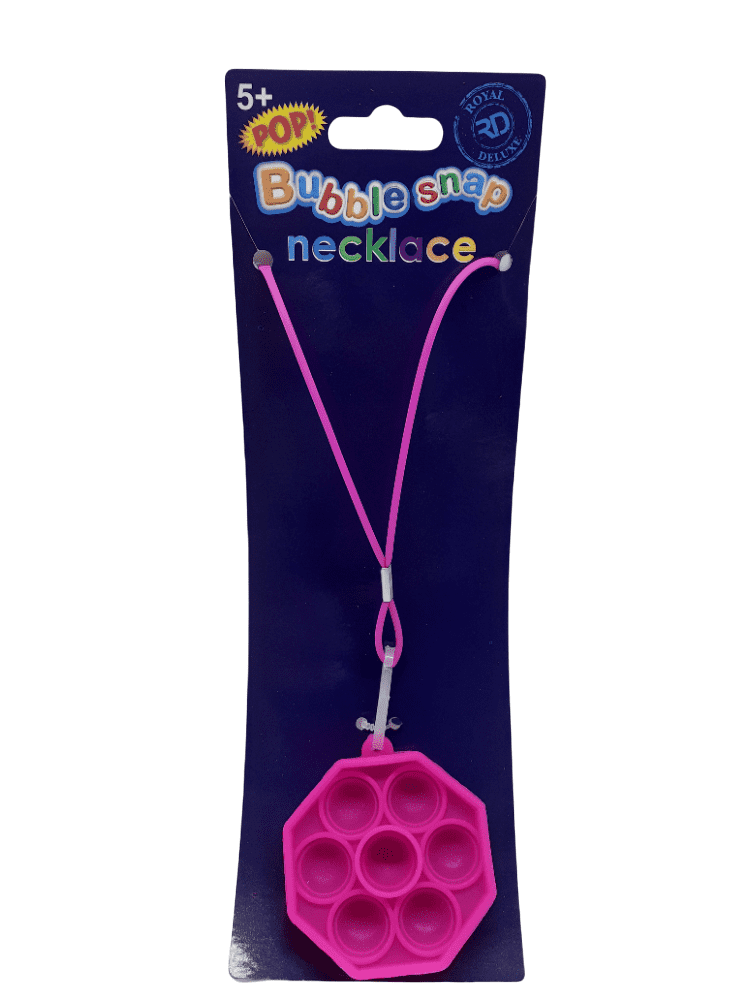 Necklace Bubble Snap - "Octagono".
