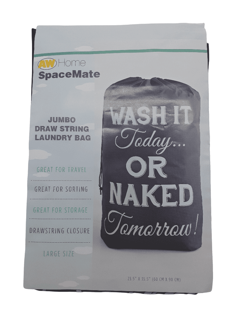 Jumbo Draw String Laundry Bag.