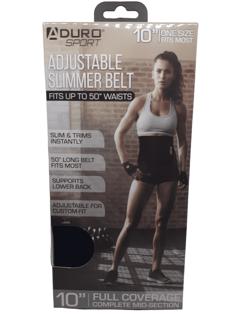 Adjustable Slimmer Belt - 10" | One Size Fits Most.
