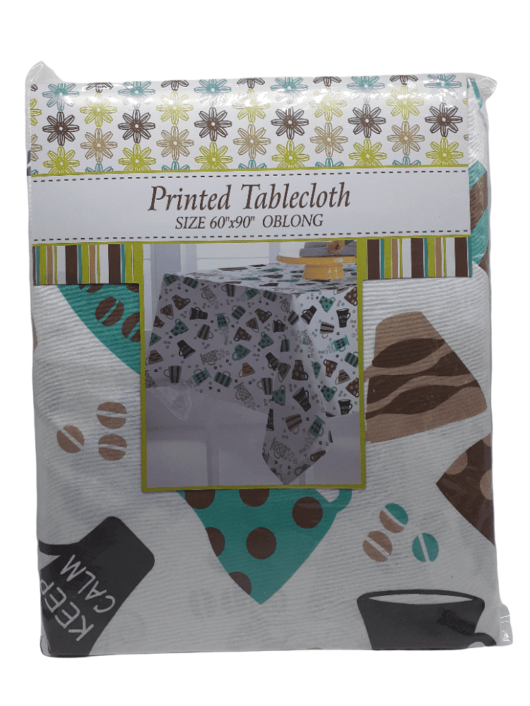 Printed Tablecloth / Oblong (60" x 90").
