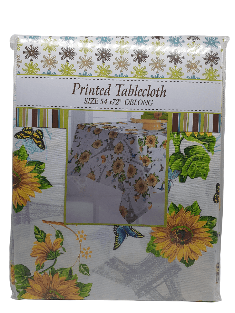 Printed Tablecloth / Oblong (54" x 72").