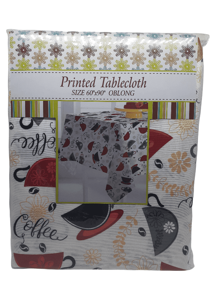 Printed Tablecloth / Oblong (60" x 90").