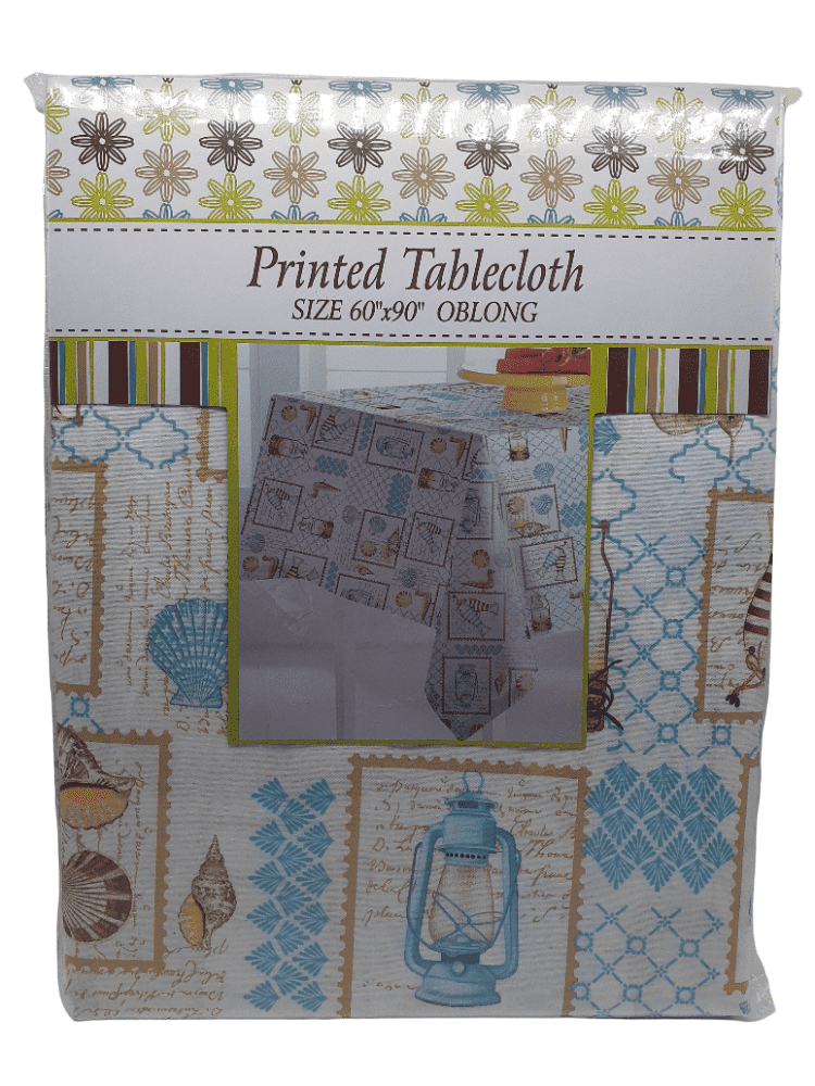 Printed Tablecloth / Oblong (60" x 90").