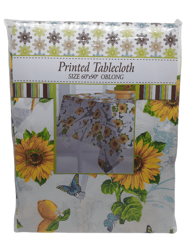 Printed Tablecloth / Oblong (60" x 90").