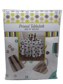 Printed Tablecloth / Round (70").