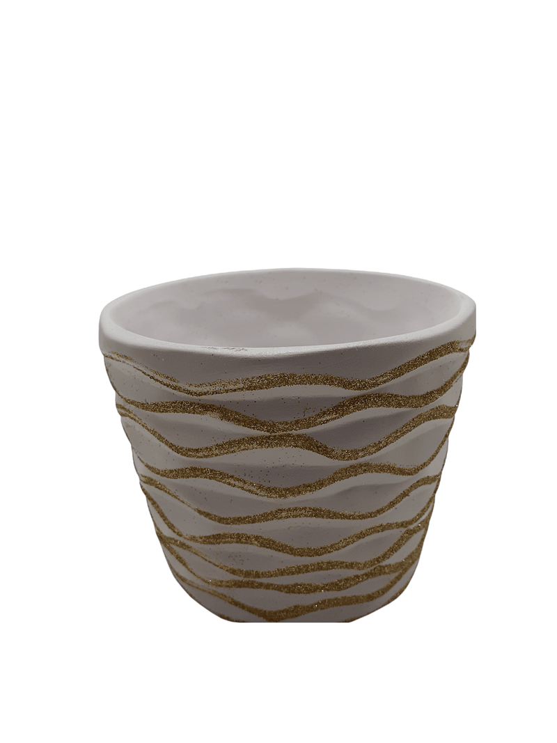 Cement Pot (Estilo F) - 4".
