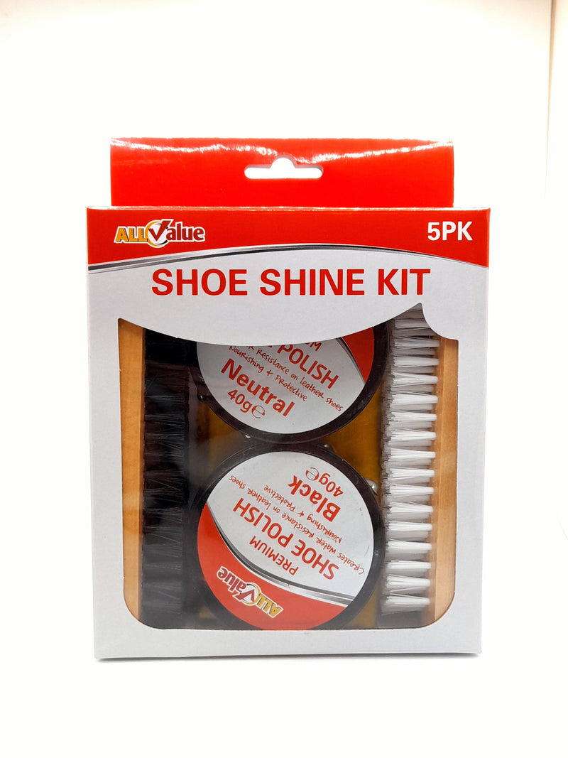 Shoe Shine Kit - 5 Pack.