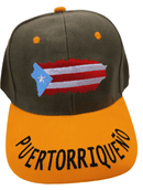 Gorra PR - Puertorriqueño.
