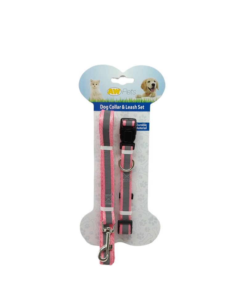 Dog Collar and Leash Set.