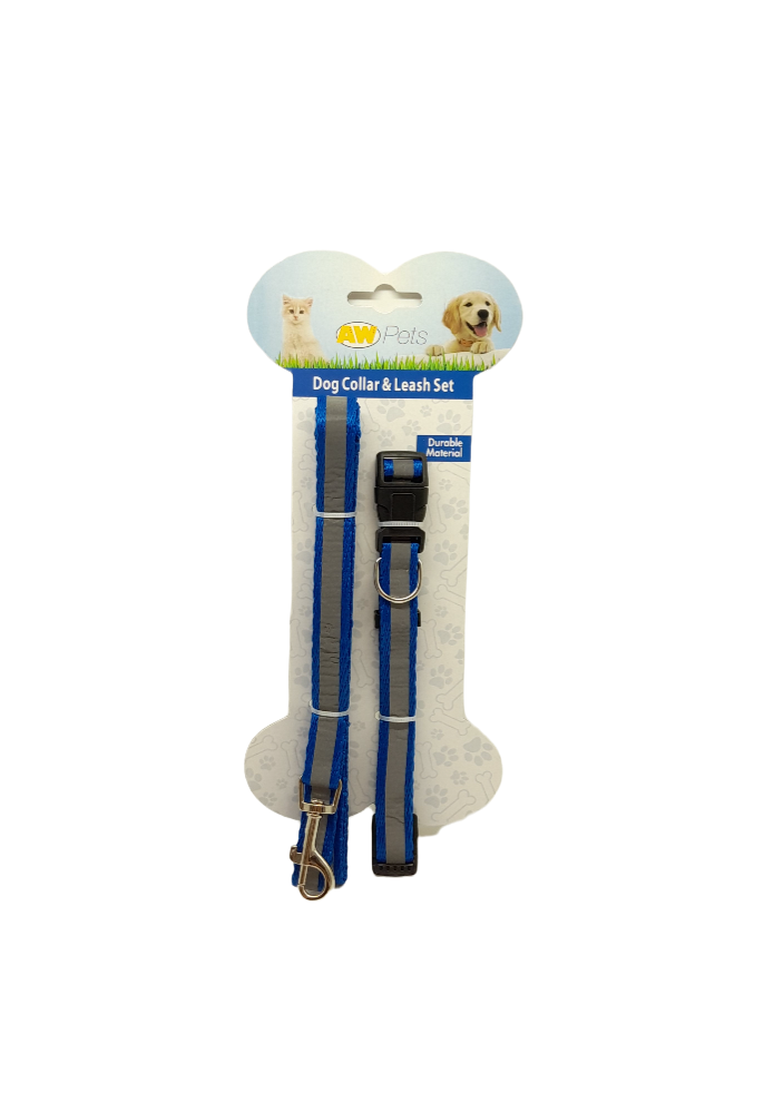 Dog Collar and Leash Set.