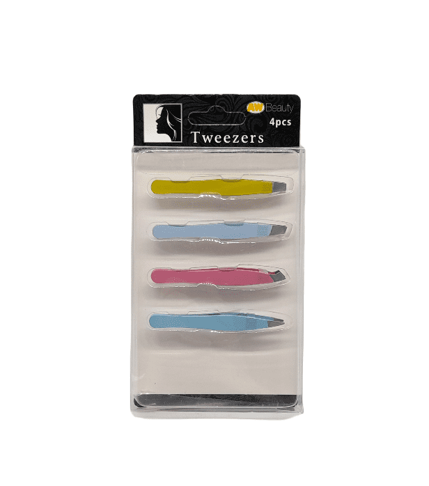 Colored Tweezers - 4pcs.