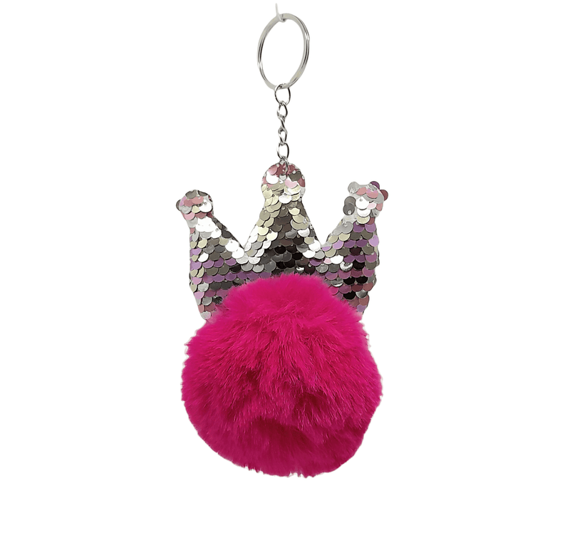 Keychain - Crown Puff.