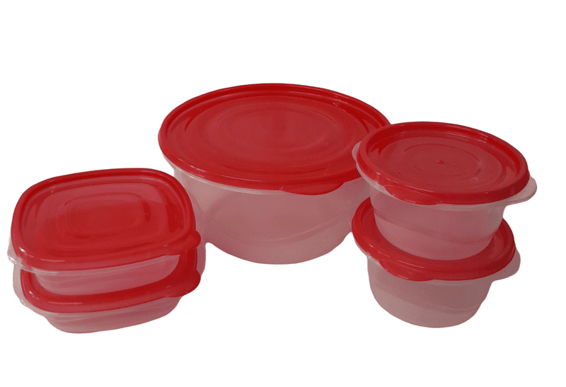 Reusable Food Storage Containers - 10pcs.
