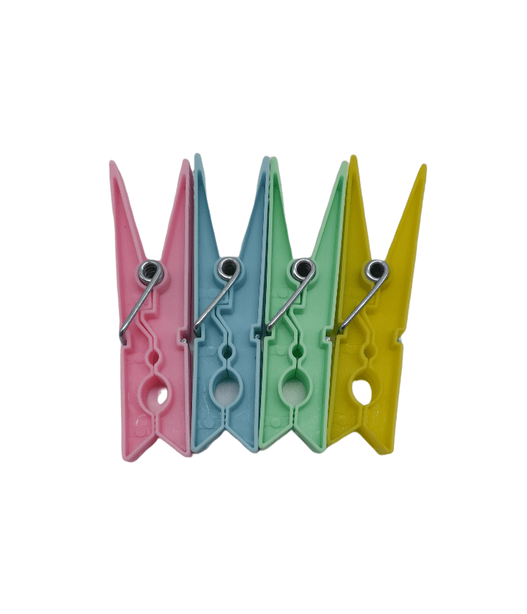 Plastic Clothes Pegs.