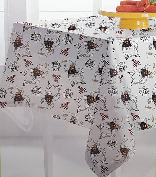 Printed Tablecloth - "Chef".