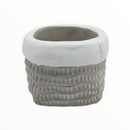 Cement Flower Pot (2 Estilos).