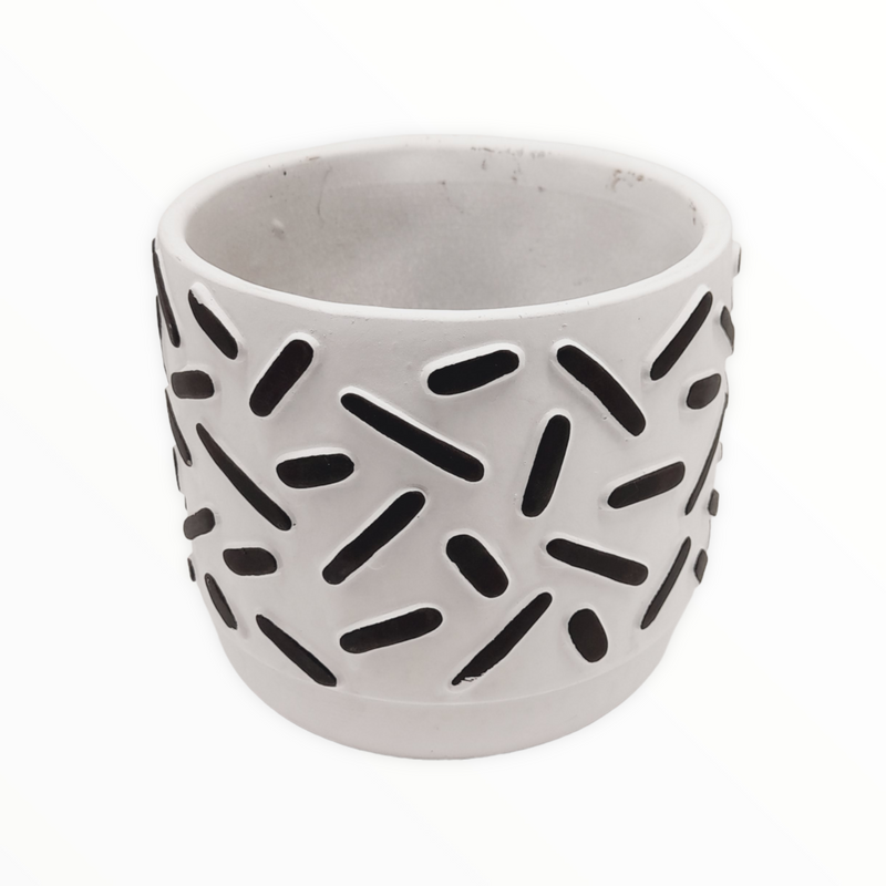 Cement Flower Pot (3 Estilos).