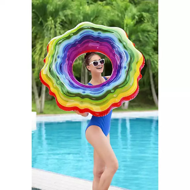 H2O GO! - Rainbow Ribbon Tube (One Swim Ring)