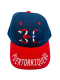 Souvenir de PR- Gorras ''Puertorriqueño'' y Coqui Taíno.