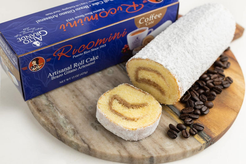 Brazo Gitano Ricomini / Artisanal Roll Cake (Coffee - Cafe) 15oz