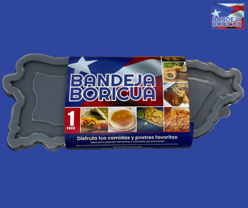 Souvenir de Puerto Rico - Bandeja Boricua 1pack / 25oz.