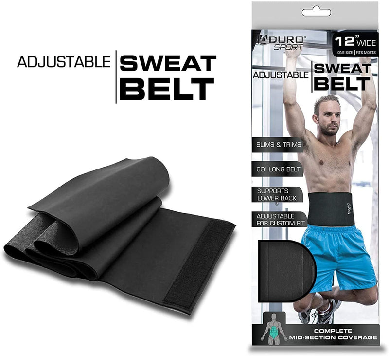 Sweat Belt - 12" | One Size Fits Most.