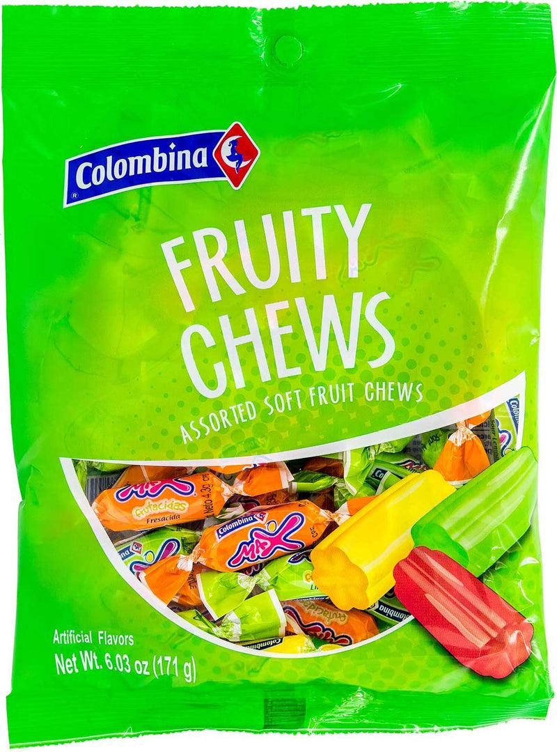 Colombina - Fruity Chews (Assorted Soft Fruit Chews).