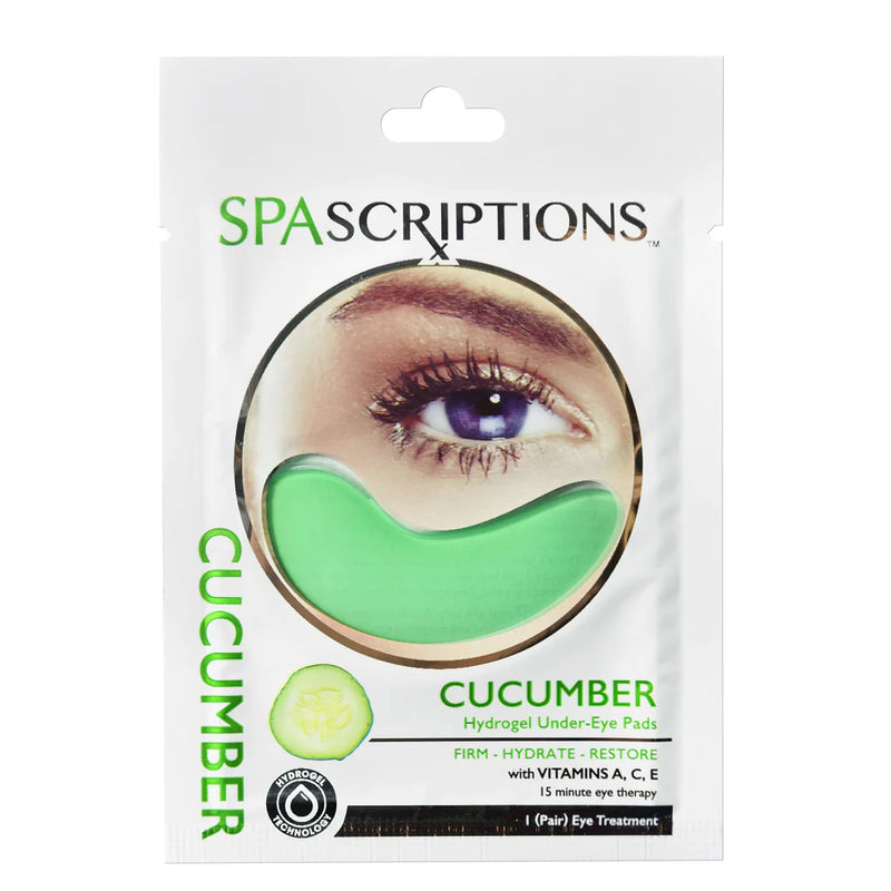 Spa Scriptions - Cucumber Hydrogel Under-Eye Pads