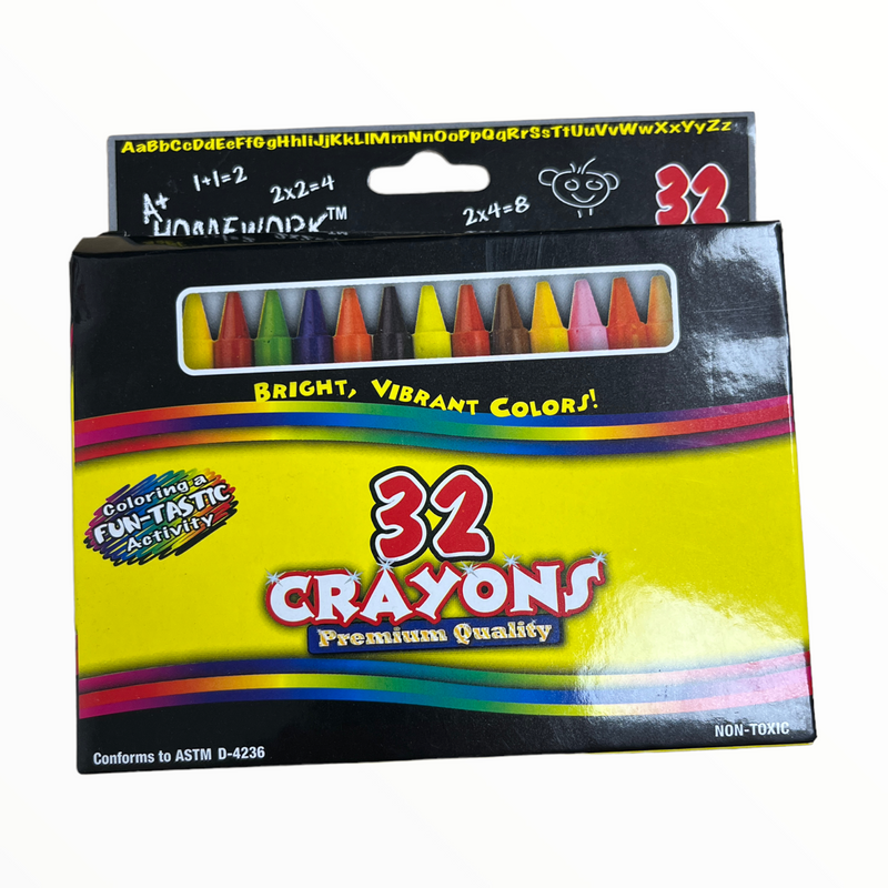 Crayons (32 Pack).
