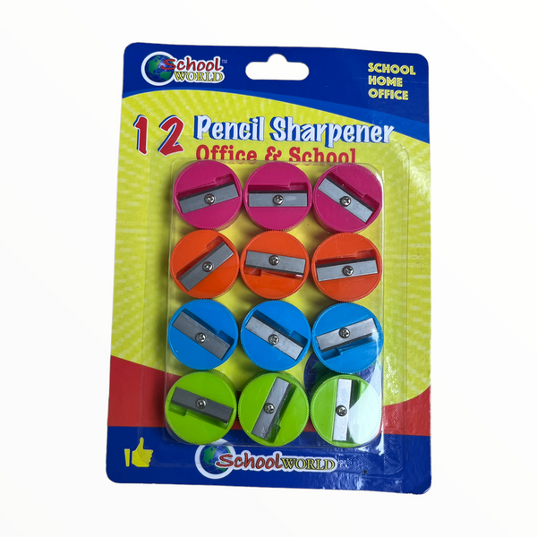 Pencil Sharpeners (12 Pack).