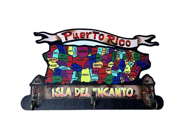 Wall Plaque w/ Keyholder - Mapa.
