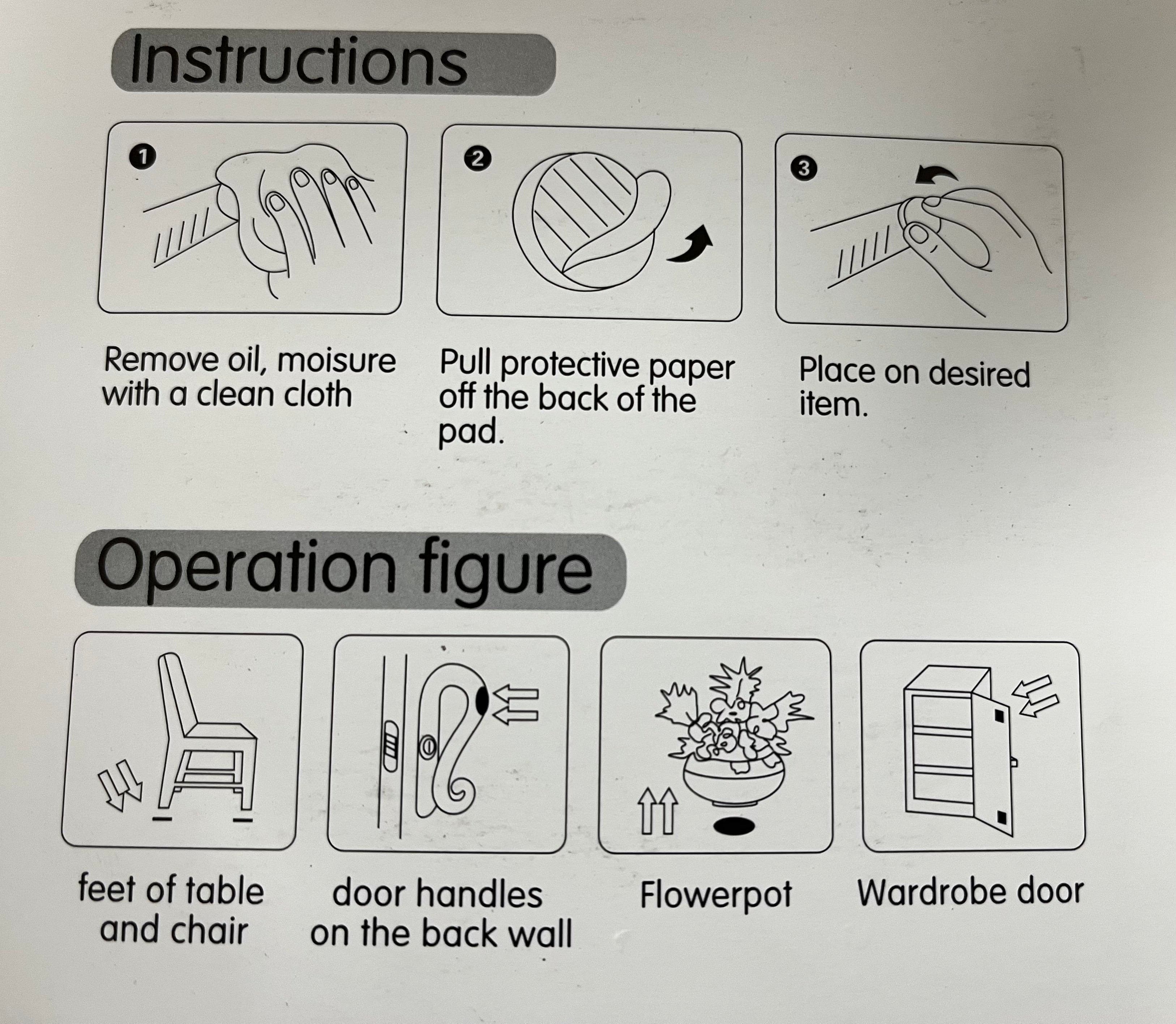 Furniture Pads - 2pcs.