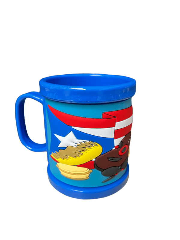 Taza de Cafe Plastica P.R. (Azul).