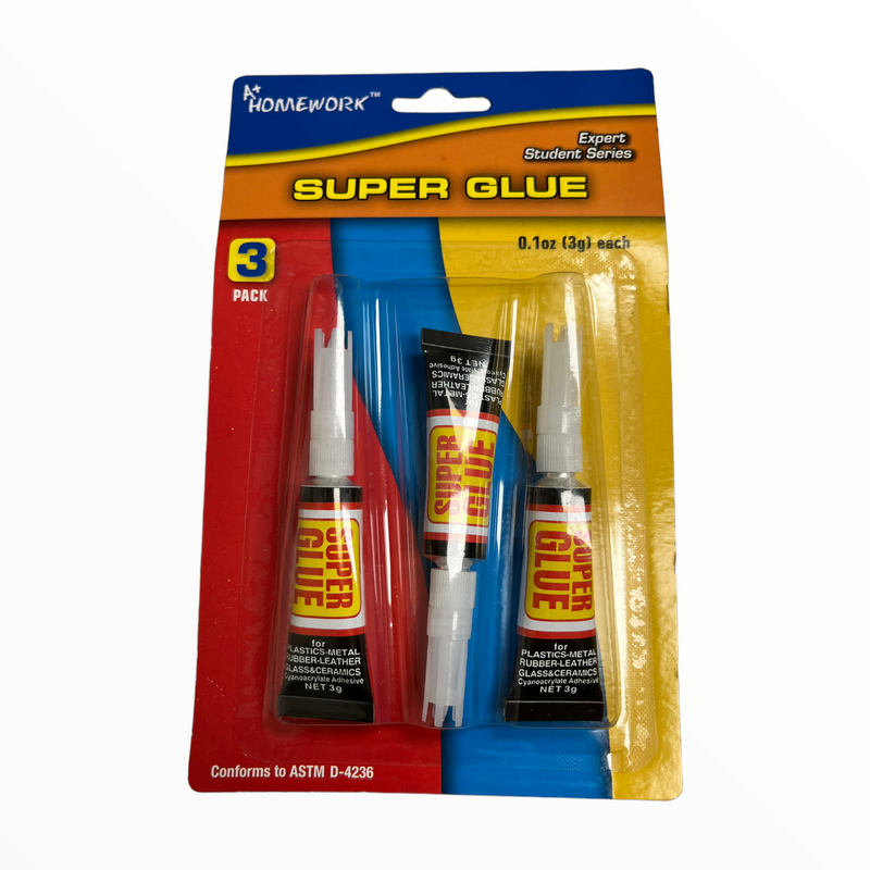 Super Glue (3 Pack).
