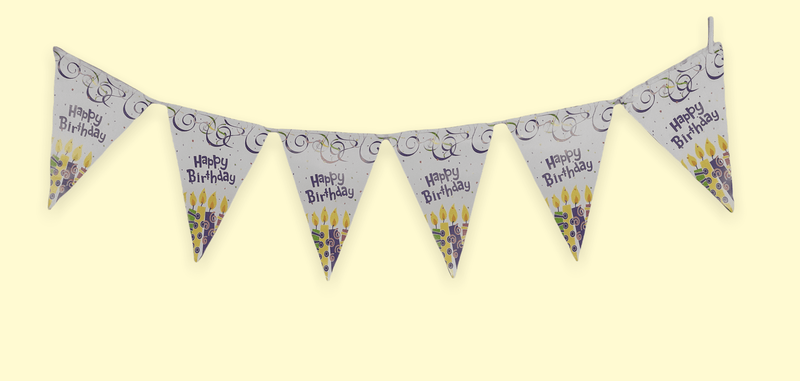 Party Banner (Banderines)- 8.5ft.