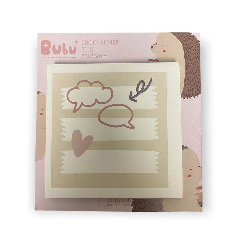 Sticky Noter 75mm x 75mm.