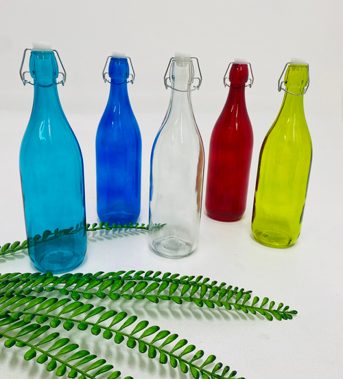 Botellas de Coquito (Fondo Redondo)- 33.8oz.