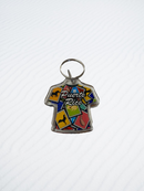 Souvenir de Puerto Rico | Llavero Plástico- Camiseta.